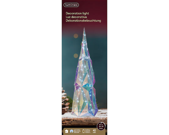 Christmas Decorative Illuminated Tree Cone 61cm