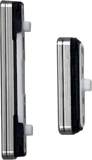 Clappio Power- und Lautstärketaste Samsung Galaxy S23 Ultra Grau
