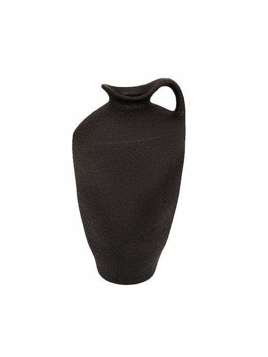 Iliadis Decorative Vase Black 18x18x29cm