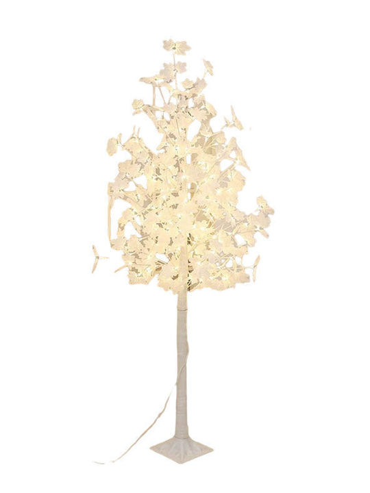 Christmas Tree Decorative 175cm with LED Lighting White