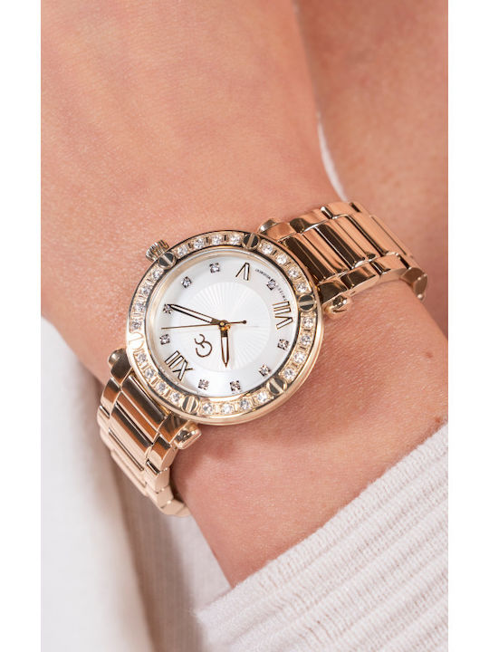 GC Watches Women's Watch with Gold Metal Bracelet