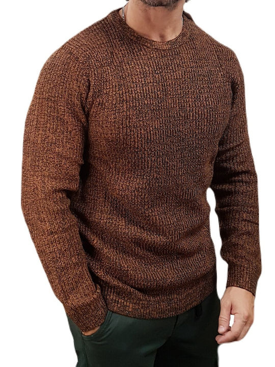 Jack & Jones Crew Neck Blouse Mocha Bisquet, Brown