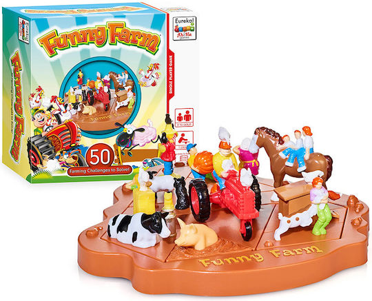 Επιτραπέζιο Παιχνίδι Funny Farm για 1 Παίκτη 6+ Ετών (EN) Eureka