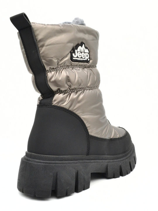 Women's Ankle Boots Silver