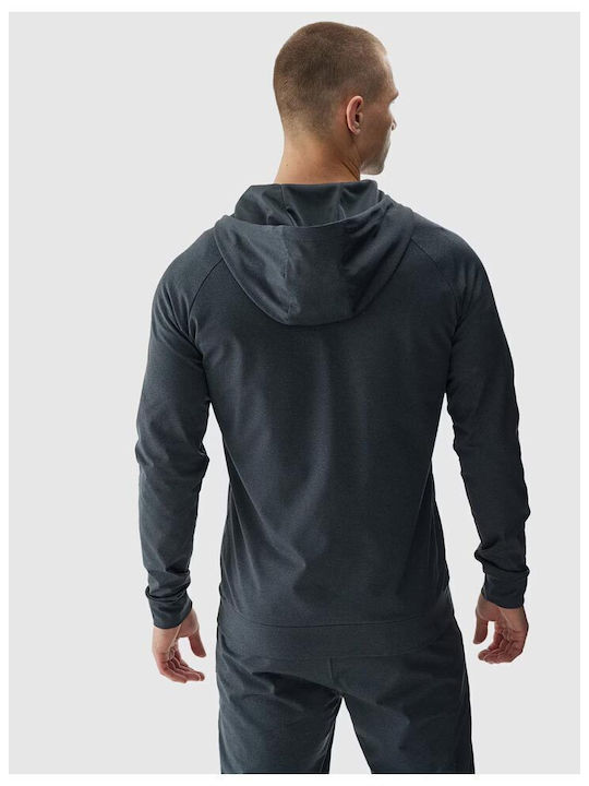 4F Functional Sweatshirt with Hood Gray