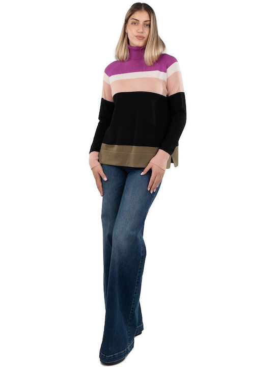 Women's Sweater Turtleneck Multicolour