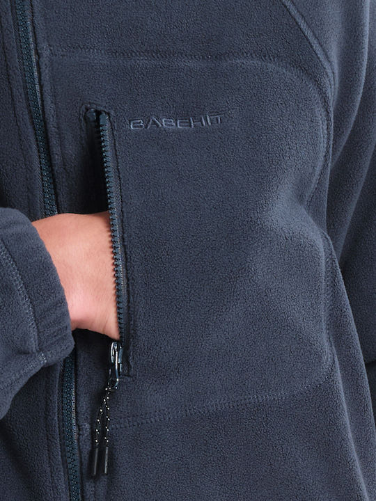 Ανδρική Ζακέτα Fleece Μπλε