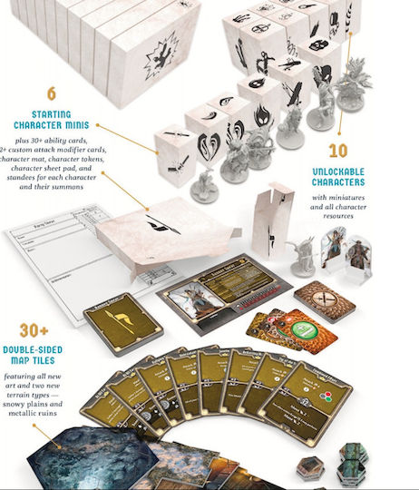 Board Game Frosthaven for 1-4 Players 14+ Years Old CPH0601 (EN) Cephalofair
