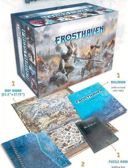Board Game Frosthaven for 1-4 Players 14+ Years Old CPH0601 (EN) Cephalofair