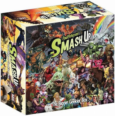 Επέκταση Παιχνιδιού Smash Up: The Bigger Geekier Box για 2-4 Παίκτες 14+ Ετών (EN) Alderac