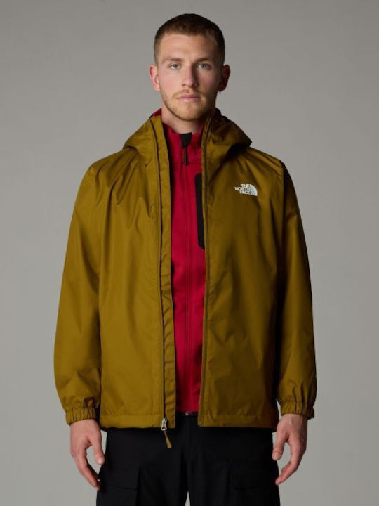 The North Face Quest Hooded Jacket Waterproof Moss Green