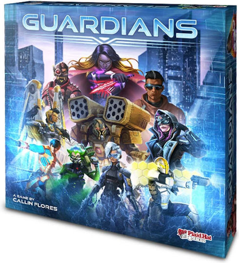 Board Game Guardians for 2-4 Players 13+ Years Old (EN) Plaid Hat