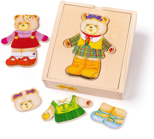Board Game Ντύσε την Αρκούδα for 1 Player 3+ Years Old (EN) Big Jigs