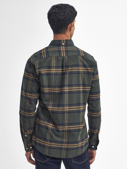 Barbour Denim Shirt Olive