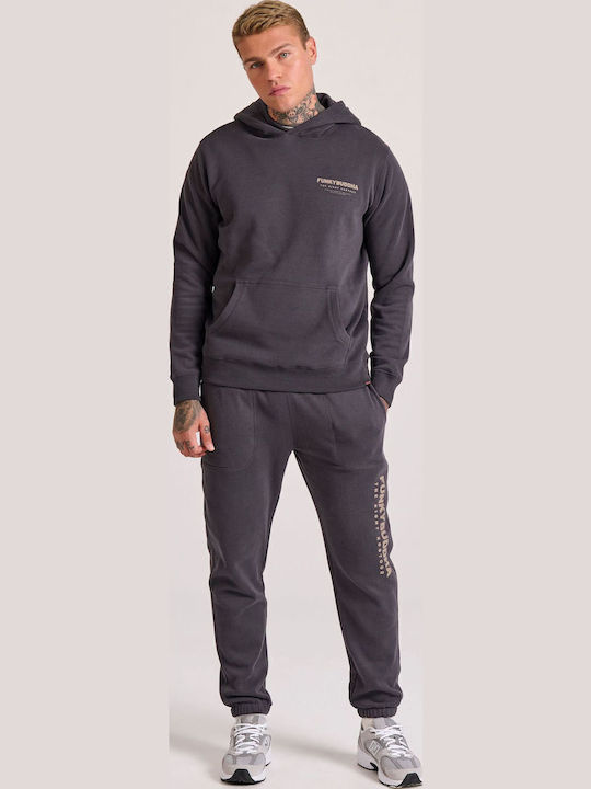 Sweatpants with Elastic Gray