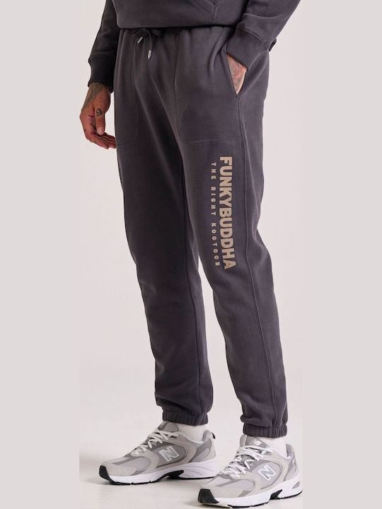 Sweatpants with Elastic Gray