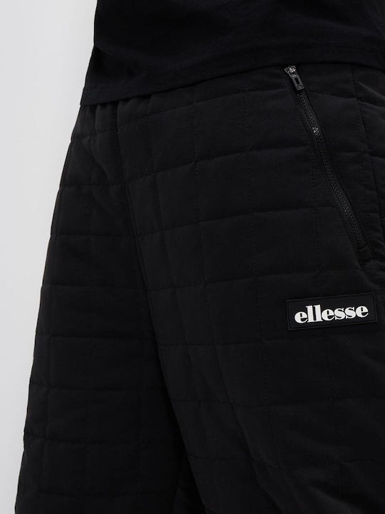 Ski Club Remera Παντελόνι Φόρμας Γυαλιστερό με Λάστιχο Μαύρο