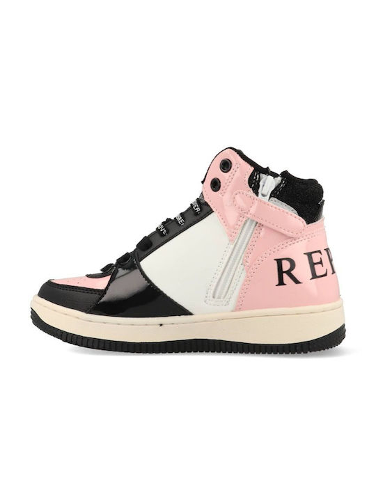 Replay Kids Sneakers High Pink