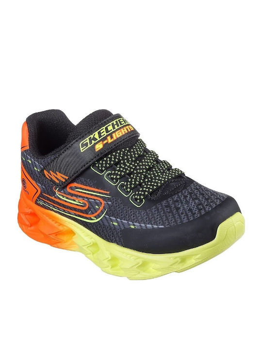 VORTEX 2.0 Kids Sneakers with Scratch & Lights Black