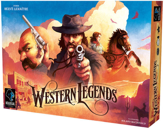 Joc de Societate Western Legends pentru 2-6 Jucători 14+ Ani (EN) Matagot