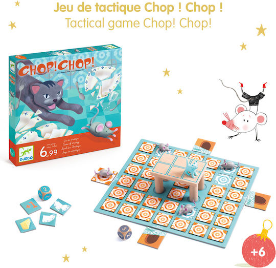 Επιτραπέζιο Παιχνίδι Chop Chop για 2-4 Παίκτες 6+ Ετών (EN) Djeco