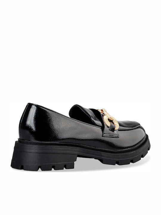 Γυναικεία Loafers σε Μαύρο Χρώμα