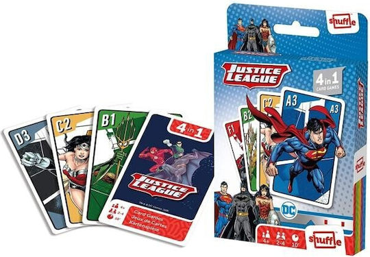 Επιτραπέζιο Παιχνίδι Justice League για 2-4 Παίκτες 4+ Ετών (ES) Shuffle