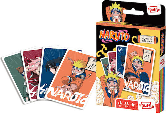 Board Game Fun - Naruto for 2-4 Players 4+ Years Old (EN) Cartamundi
