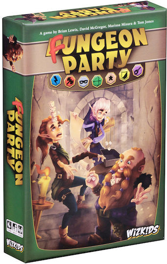 Board Game Fungeon Party for 2-5 Players 14+ Years Old (EN) WizKids