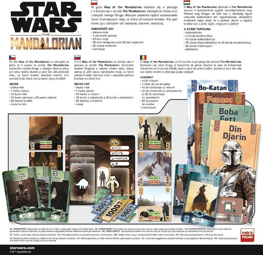 Board Game Star Wars - The Mandalorian for 2-4 Players 10+ Years Old (EN) Trefl