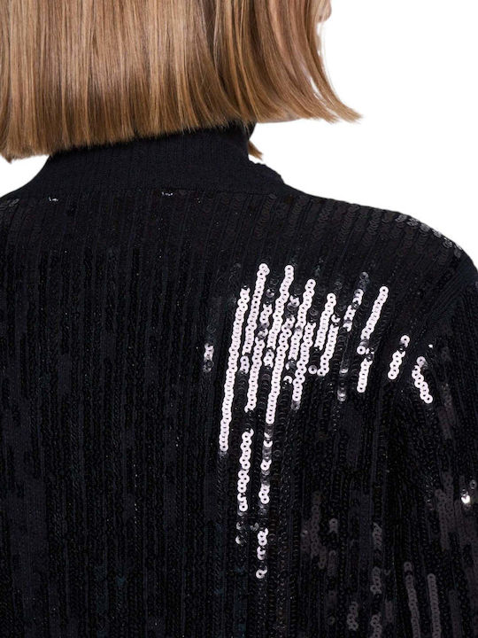 Damen Jacke in Schwarz Farbe