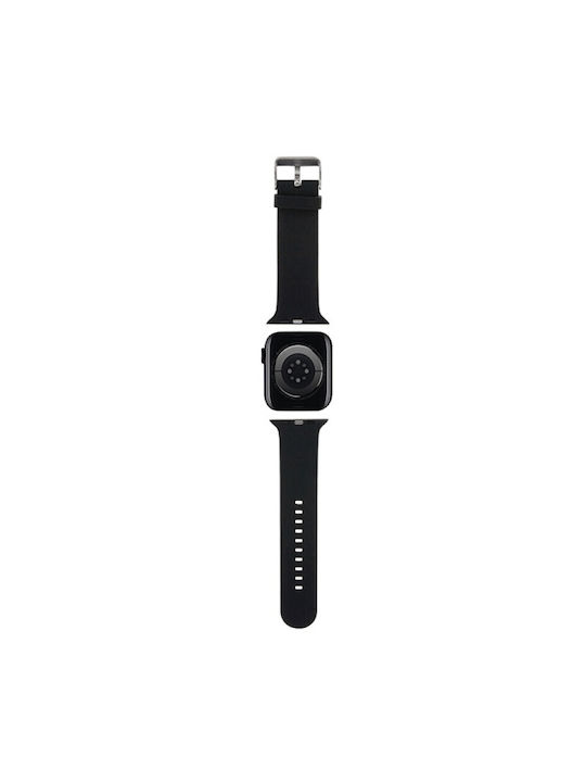 Karl Lagerfeld Heads Λουράκι Μαύρο (Apple Watch 38/40/41mm)