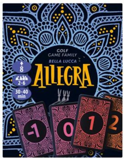 Επιτραπέζιο Παιχνίδι Allegra για 2-6 Παίκτες 8+ Ετών (EN) Iello