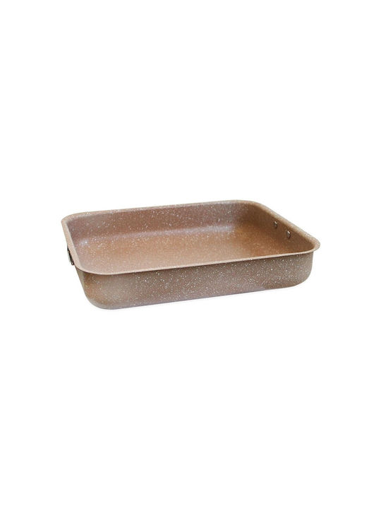 Viosarp Aluminum Rectangular Baking Pan with Stone Coating 31.5x42cm