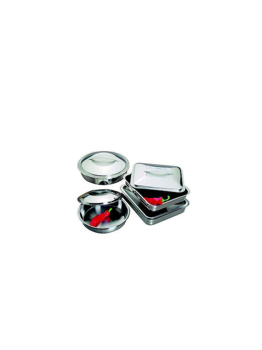 Cook-Shop Backform mit Deckel aus Rostfreiem Stahl