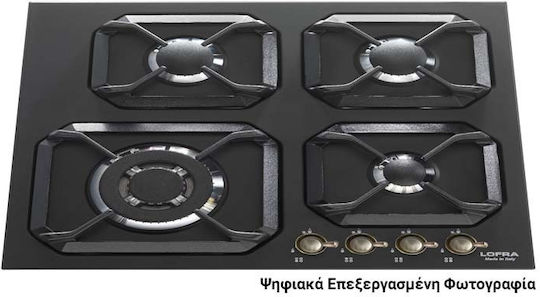 Lofra Εστία Υγραερίου Αυτόνομη 59.8x50.8εκ.