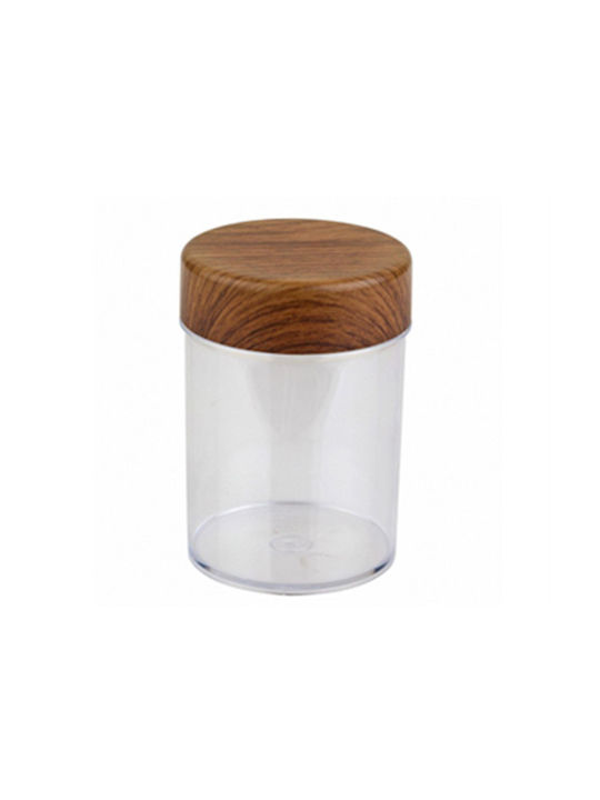 Evelin Vase Coffee with Lid Plastic Transparent 500ml