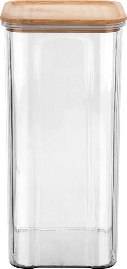 Estia ESSENTIALS Ваза за Обща Употреба с Капак Пластмасова Прозрачна 1700ml