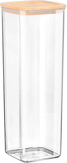 Estia ESSENTIALS Ваза за Обща Употреба с Капак Пластмасова Прозрачна 1700ml