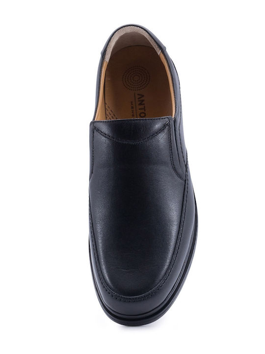 Men's Leather Casual Shoes Black