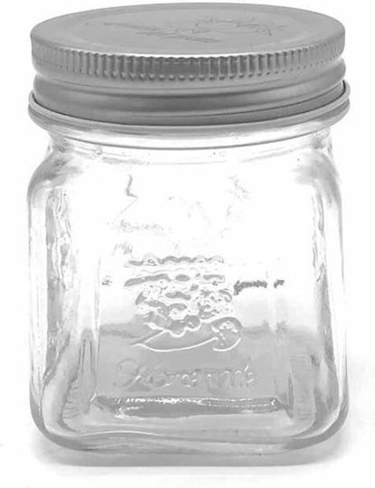 Homestyle Vase Allgemeine Verwendung mit Deckel Glas Transparent 500ml Homestyle Vase Allgemeine Verwendung mit Deckel Glas Transparent 500ml