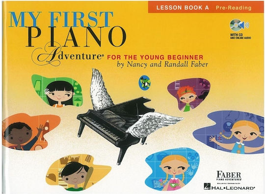 Faber Piano Adventures - My First Piano Adventure Lesson Book A (bk/cd) Παιδική Μέθοδος Εκμάθησης για Πιάνο + CD