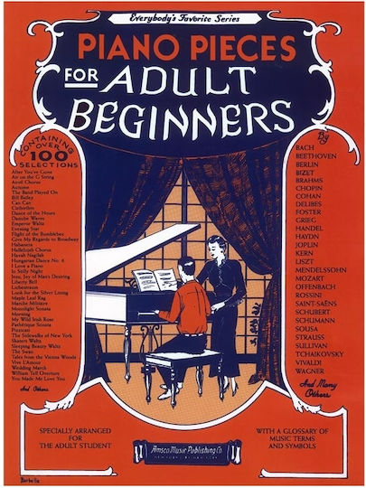 Music Sales Piano Pieces Adult Beginners für Klavier
