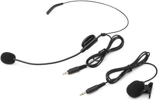 Vonyx WM552B Σετ Ασύρματο Μικρόφωνο Κεφαλής, Ζώνης για Φωνητικά