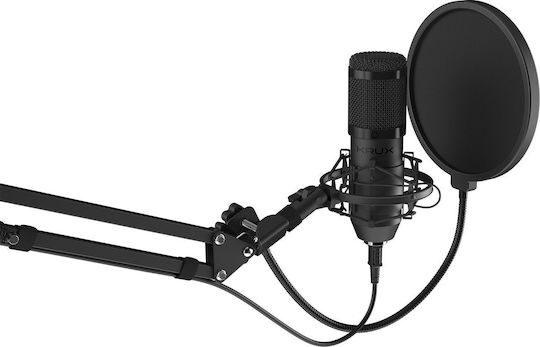 Krux Edis 1000 Σετ Μικρόφωνο USB Shock Mounted για Κινητό
