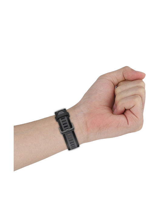 Techsuit Λουράκι Σιλικόνης Γκρι (Huawei Watch GT 2, GT 2 Pro, GT 3 Pro, Ultimate; Xiaomi Watch S1)