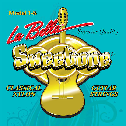 La Bella Sweetone Μονές Χορδές Nylon Κλασικής Κιθάρας 6τμχ Medium