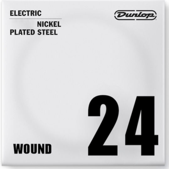 Dunlop Μονή Χορδή Nickel Wound Ηλεκτρικής Κιθάρας 24"