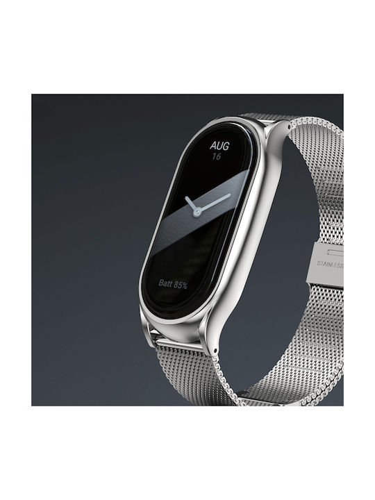 Tech-Protect MILANESEBAND Curea Oțel inoxidabil Rose Gold (Smart Band 8 / 8 NFC)