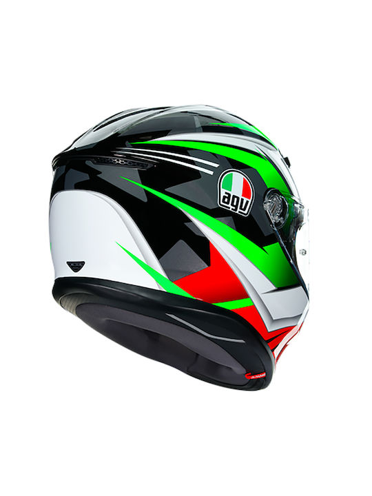 AGV K6 S Excite Camo/Italy Motorcycle Helmet Full Face ECE 22.06 1255gr with Pinlock